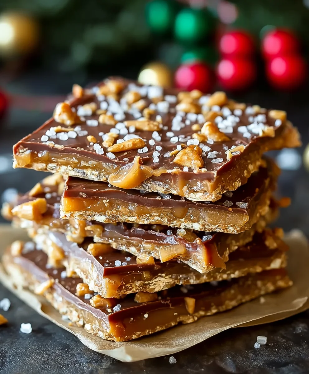 Easy Christmas Crack Toffee - Your New Favorite Holiday Treat