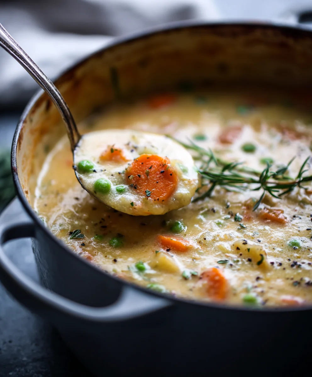 Easy One Pot Creamy Veggie Soup – Quick & Hearty Meal