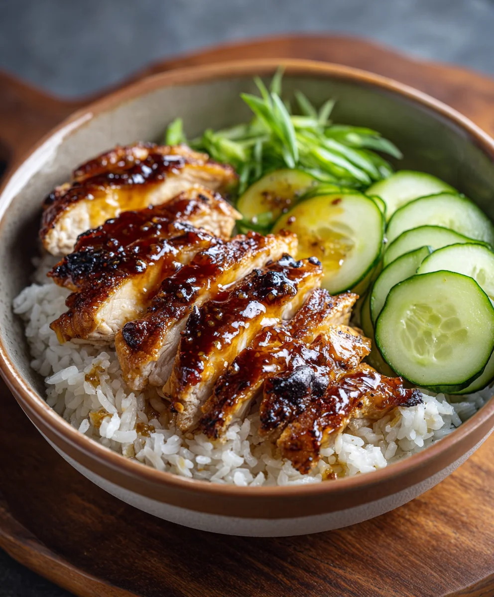 Easy Honey BBQ Chicken Rice: Sweet & Savory Dinner