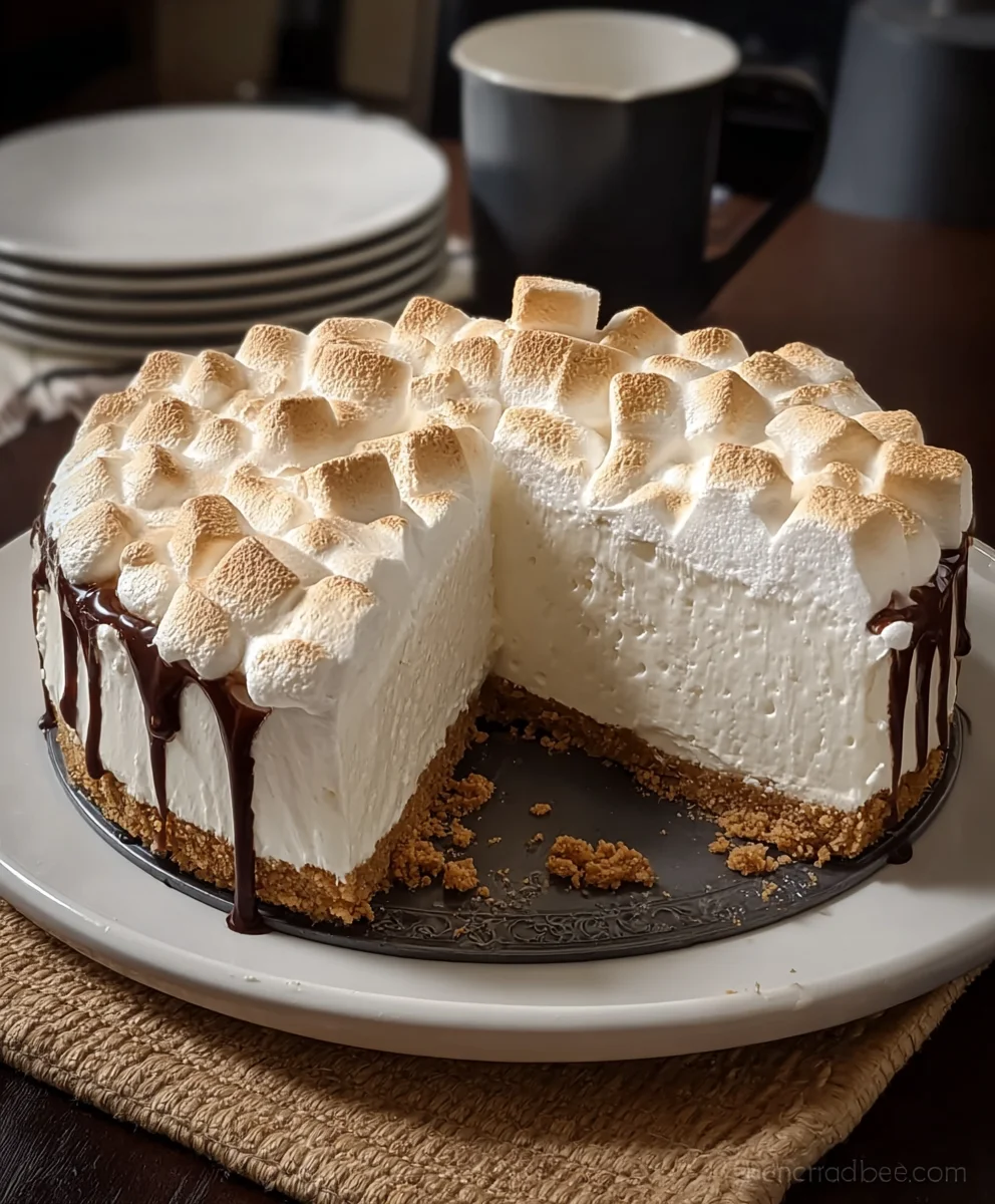 Marshmallow Whip Cheesecake Heaven: Easy No-Bake Treat