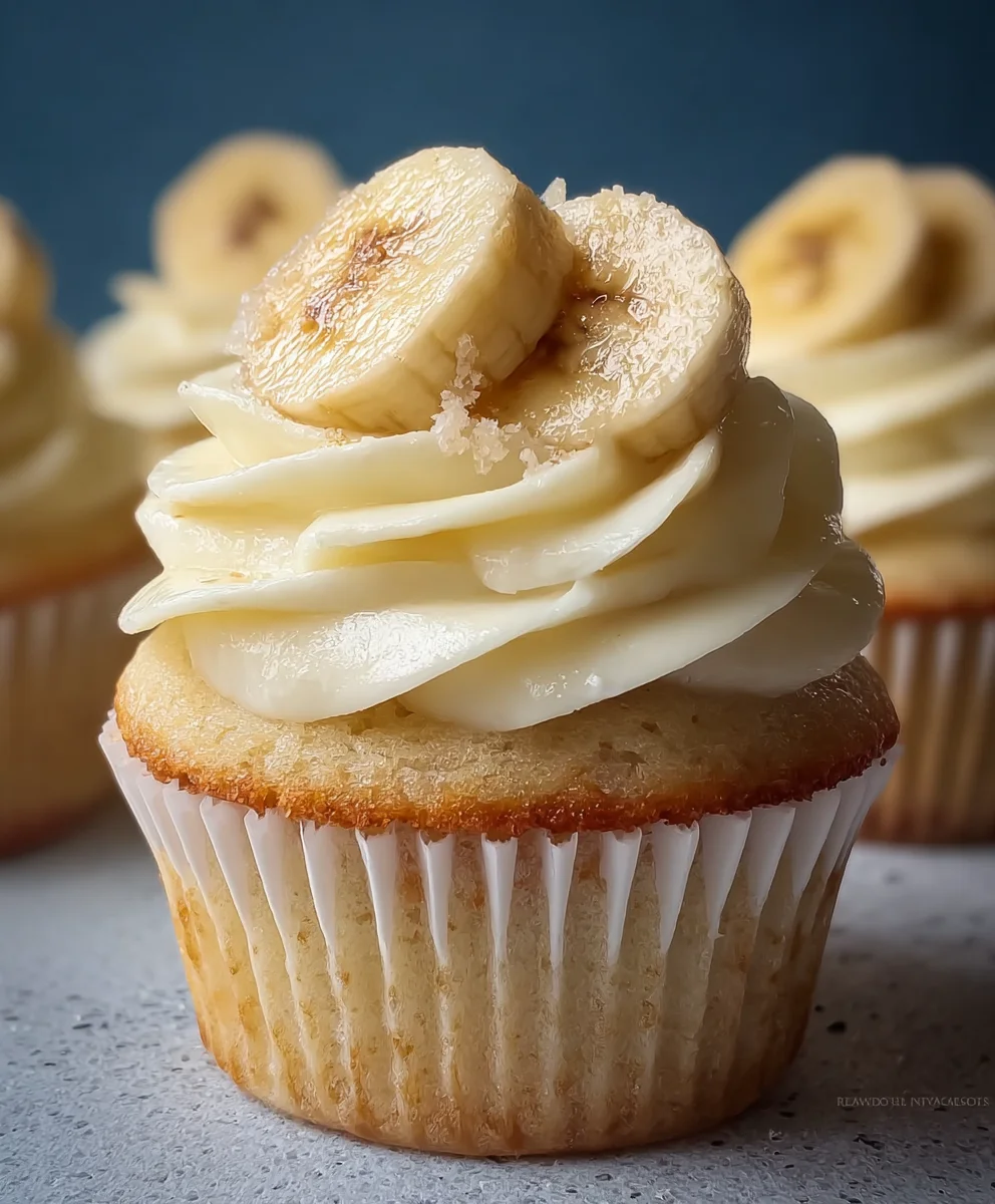 Banana Cream Cupcakes: Easy Recipe for Sweet Treats!