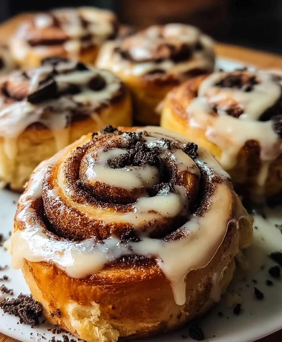 Oreo Stuffed Cinnamon Rolls: A Sweet Twist on a Classic!