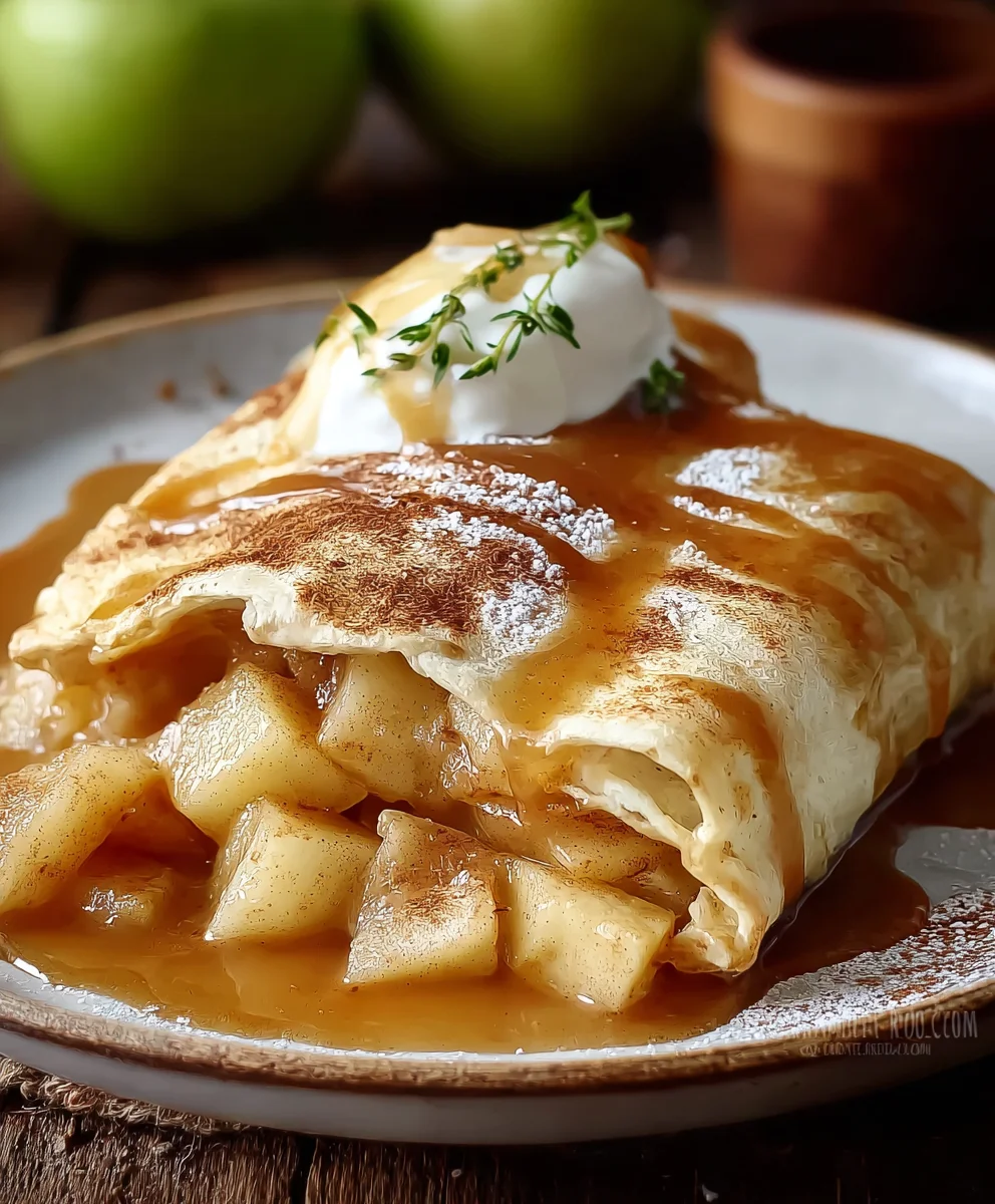 Apple Pie Enchiladas: Sweet & Savory Dessert Twist!