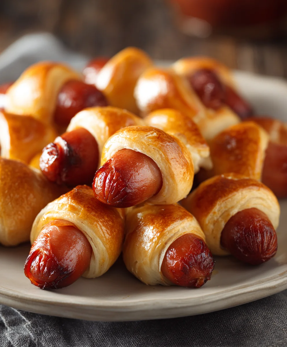 Quick & Easy Lil Smokies Beef Pigs In A Blanket Recipe