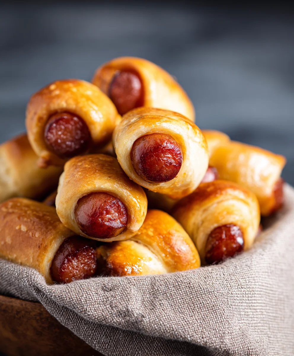 Quick & Easy Lil Smokies Beef Pigs In A Blanket Recipe