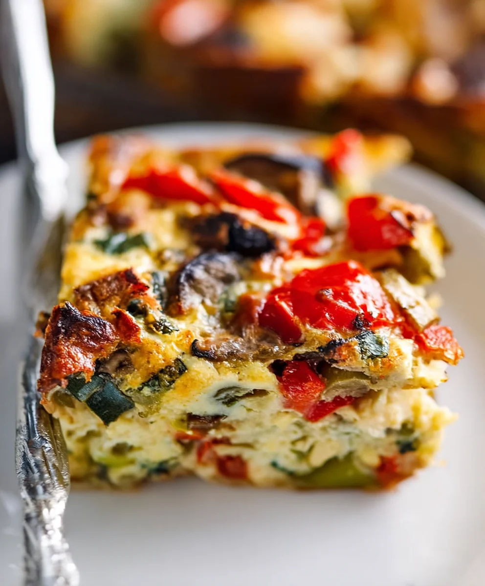 Easy Veggie Loaded Breakfast Casserole for Busy Mornings