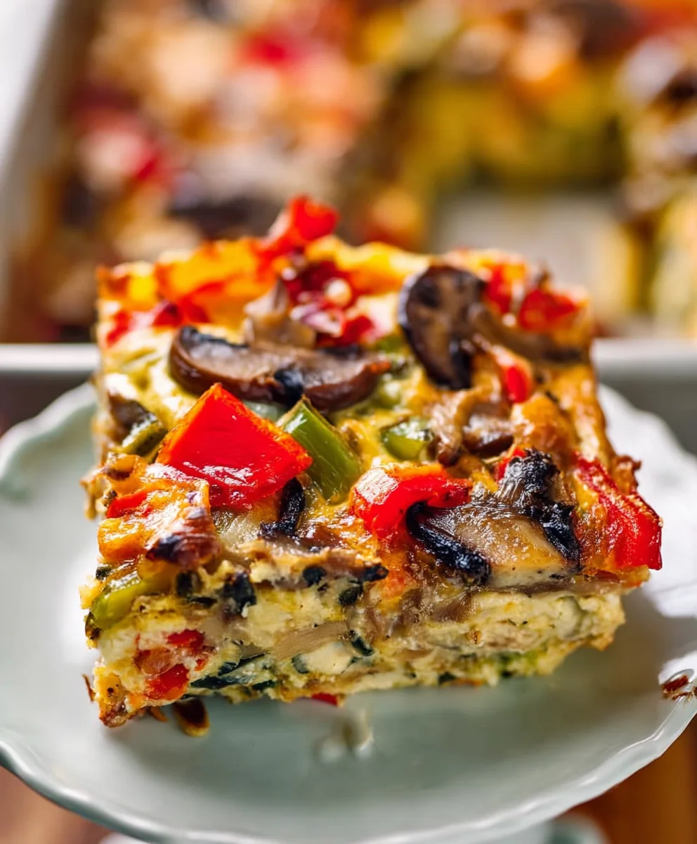 Easy Veggie Loaded Breakfast Casserole for Busy Mornings