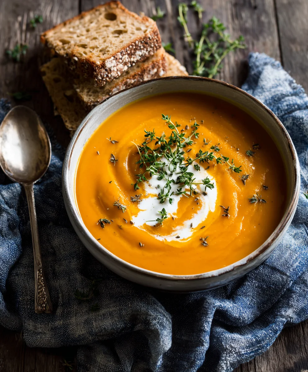 Butternut Squash Sweet Potato Soup: Cozy, Creamy & Easy