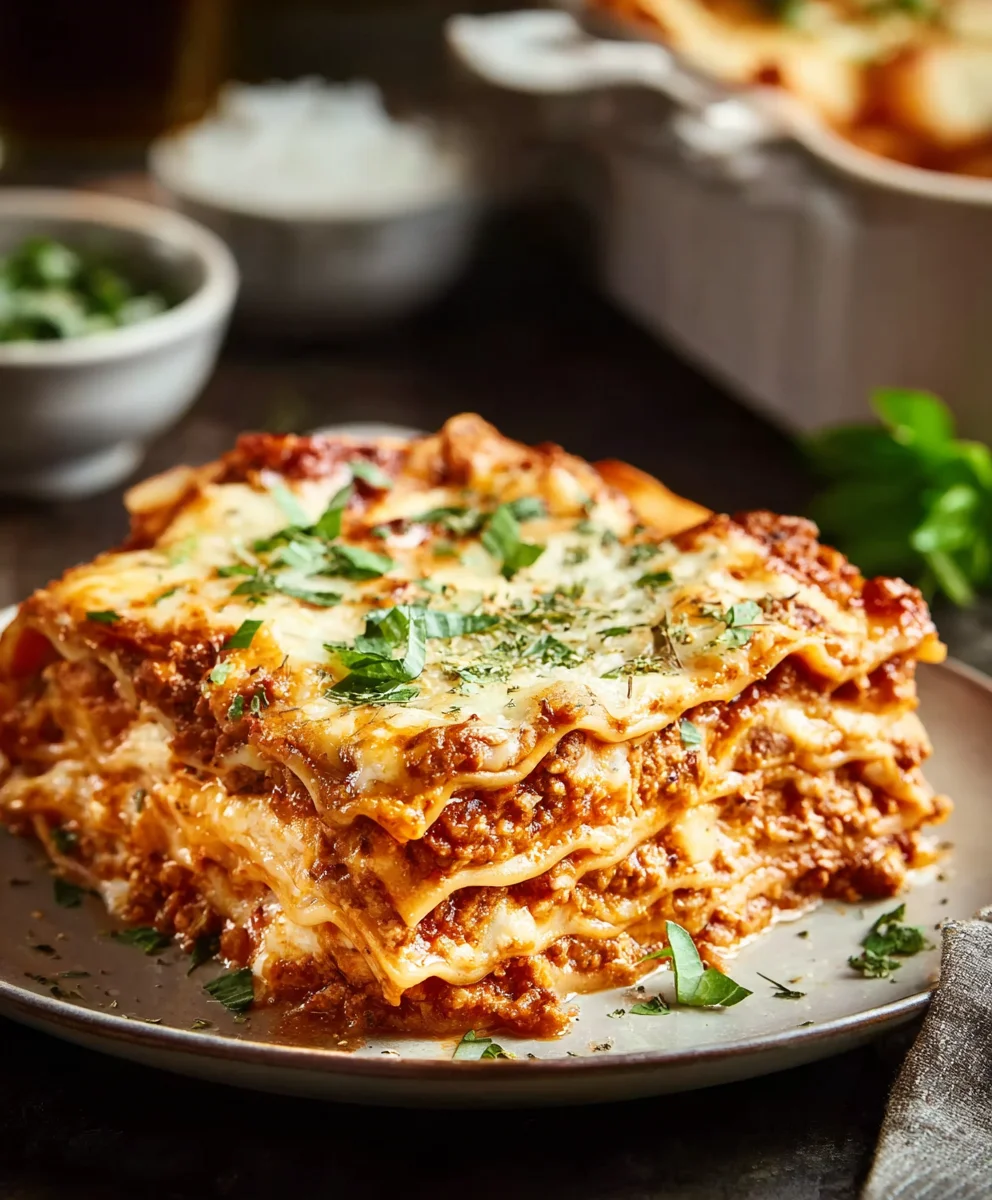 Easy Homemade Lasagna: Delicious Beef & Cheese Recipe