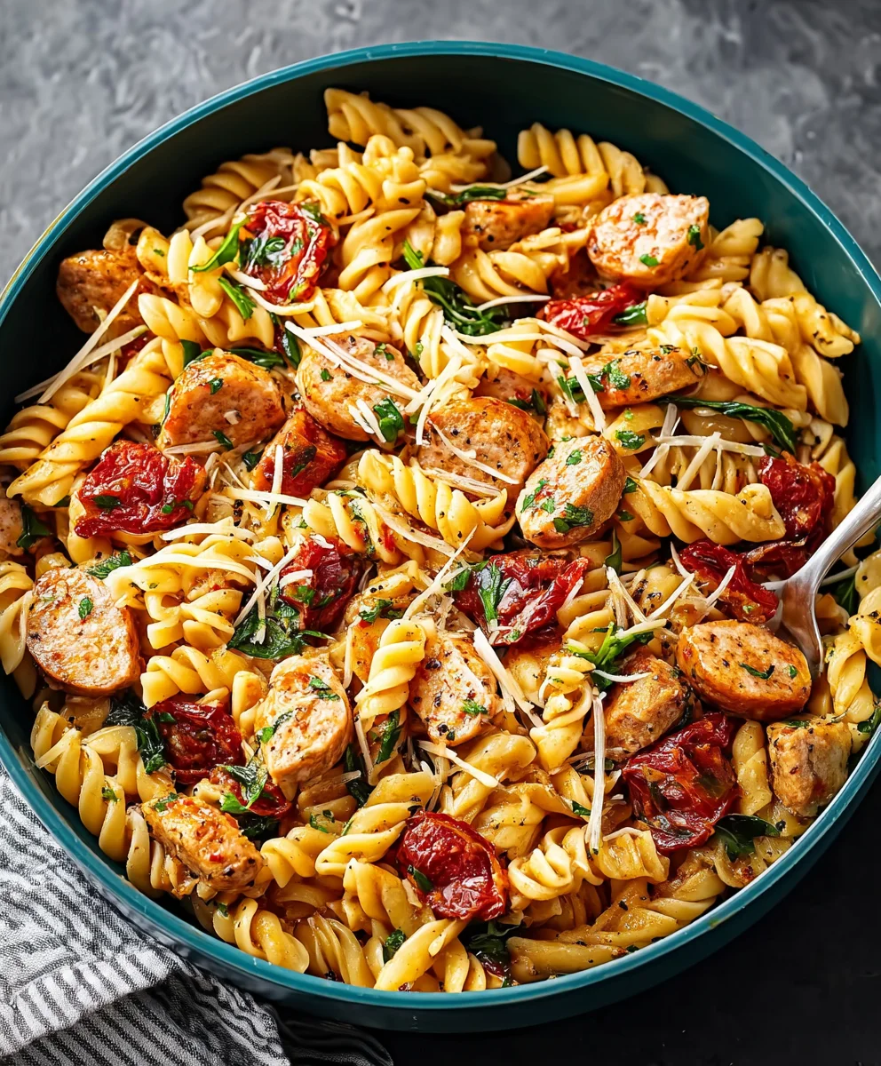 Flavorful Chicken Sausage Pasta Recipe for a Quick Dinner