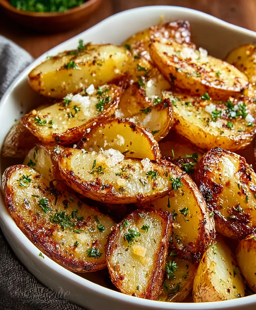 Authentic Greek Potatoes Recipe: Crispy Lemon Perfection!