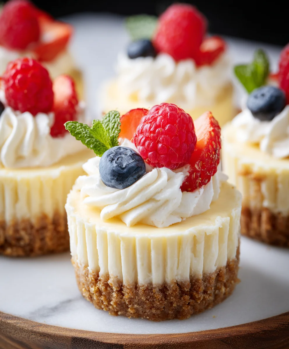 Best Mini Cheesecakes - Creamy-Delicious-Easy Recipe