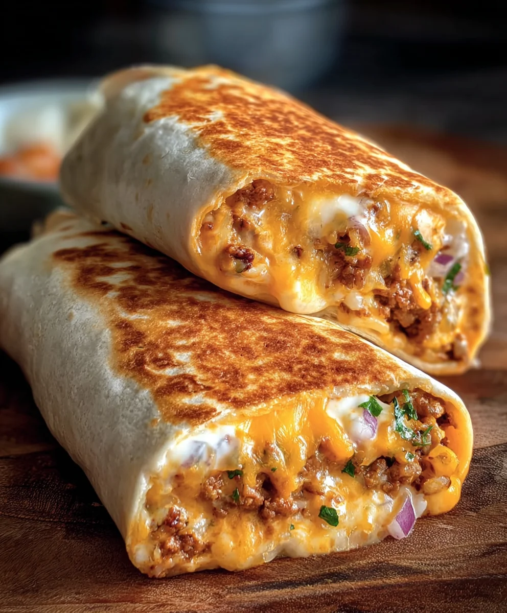 Grilled Cheese Burrito-The Ultimate Comfort Food Hack