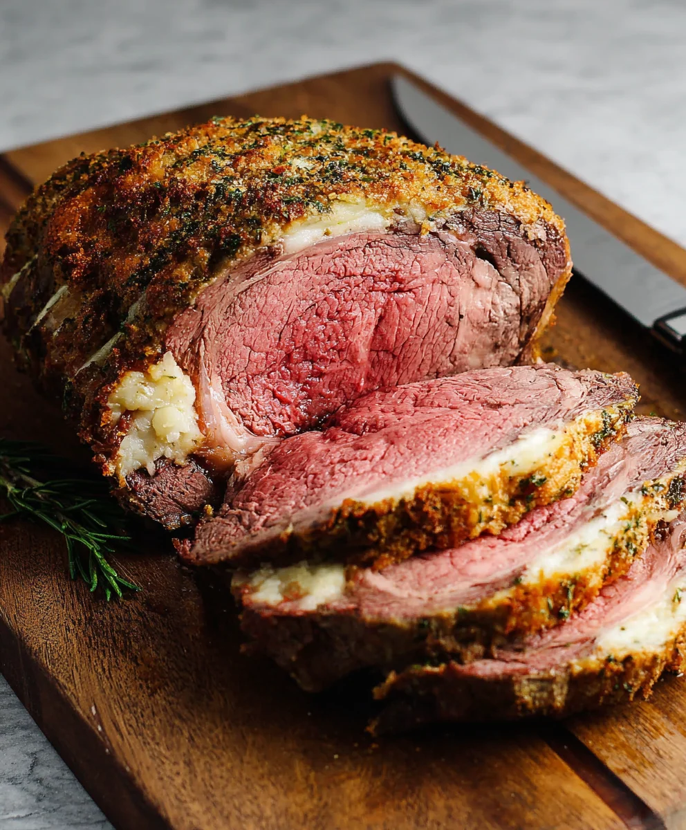 Best No Fail Prime Rib Garlic Herb Crust Recipe