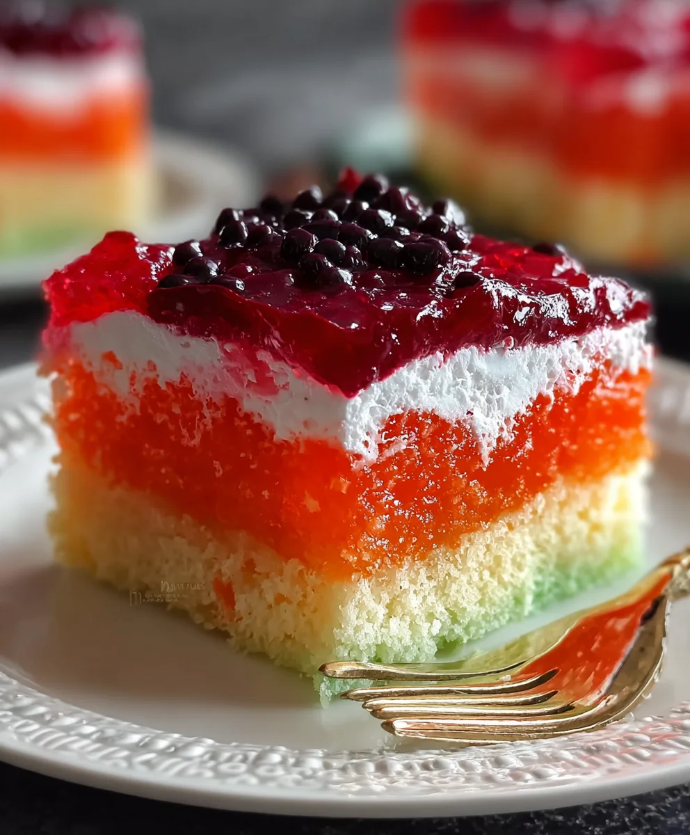 Jello Poke Cake: Easy & Vibrant Dessert Recipe!