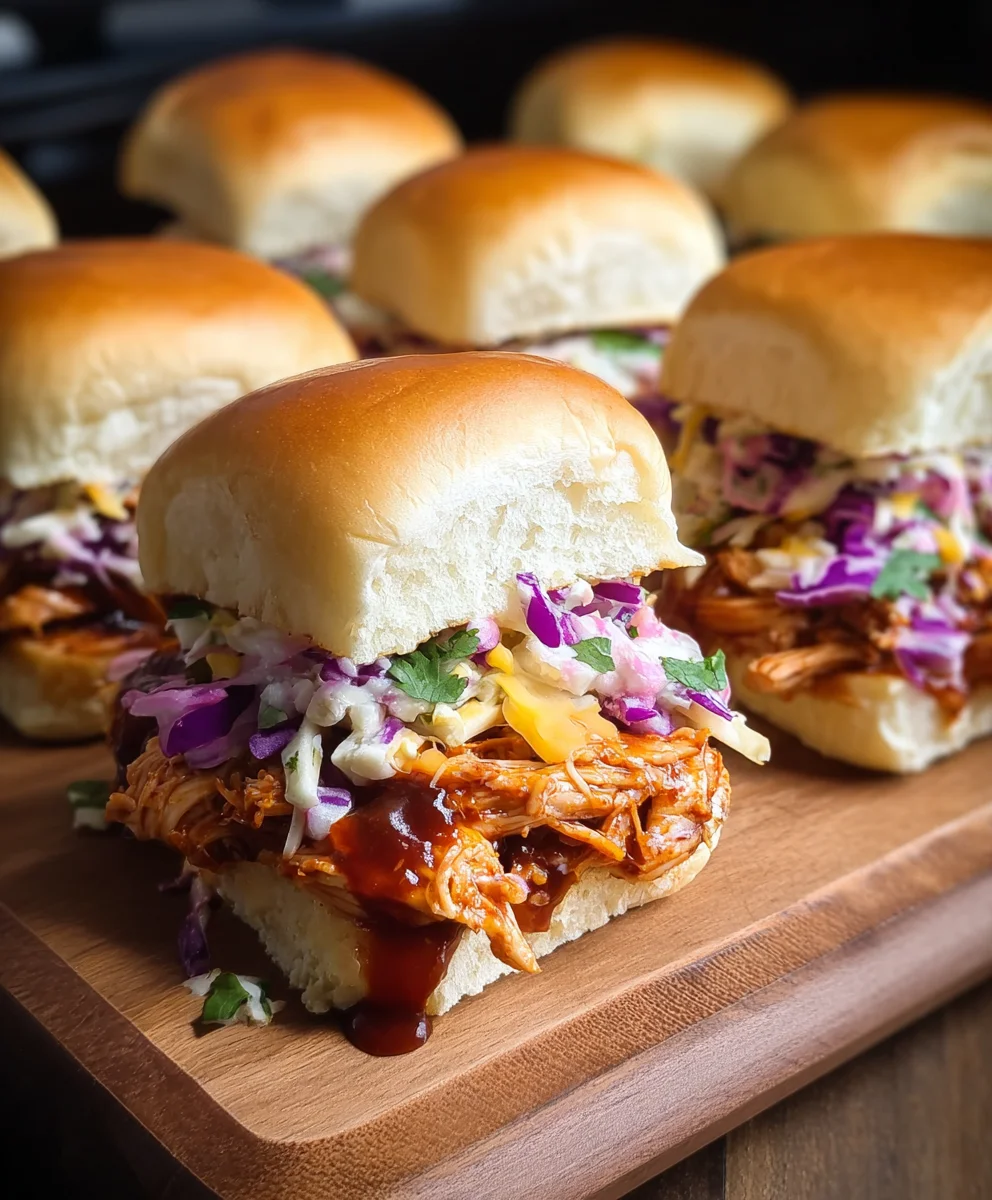Best BBQ Chicken Sliders- Easy & Delicious Recipe