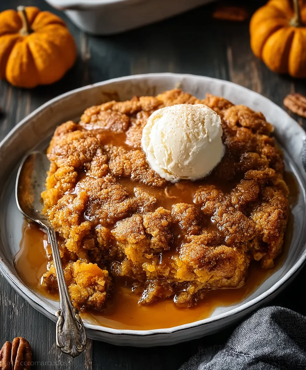 Easy Pumpkin Cobbler Recipe - Delicious Fall Dessert