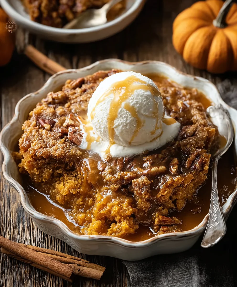 Easy Pumpkin Cobbler Recipe - Delicious Fall Dessert
