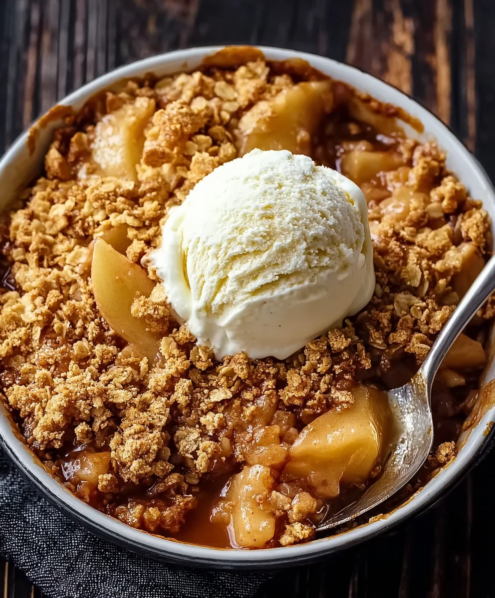 Baked Apple Crisp: Easy, Warm & Comforting Dessert!