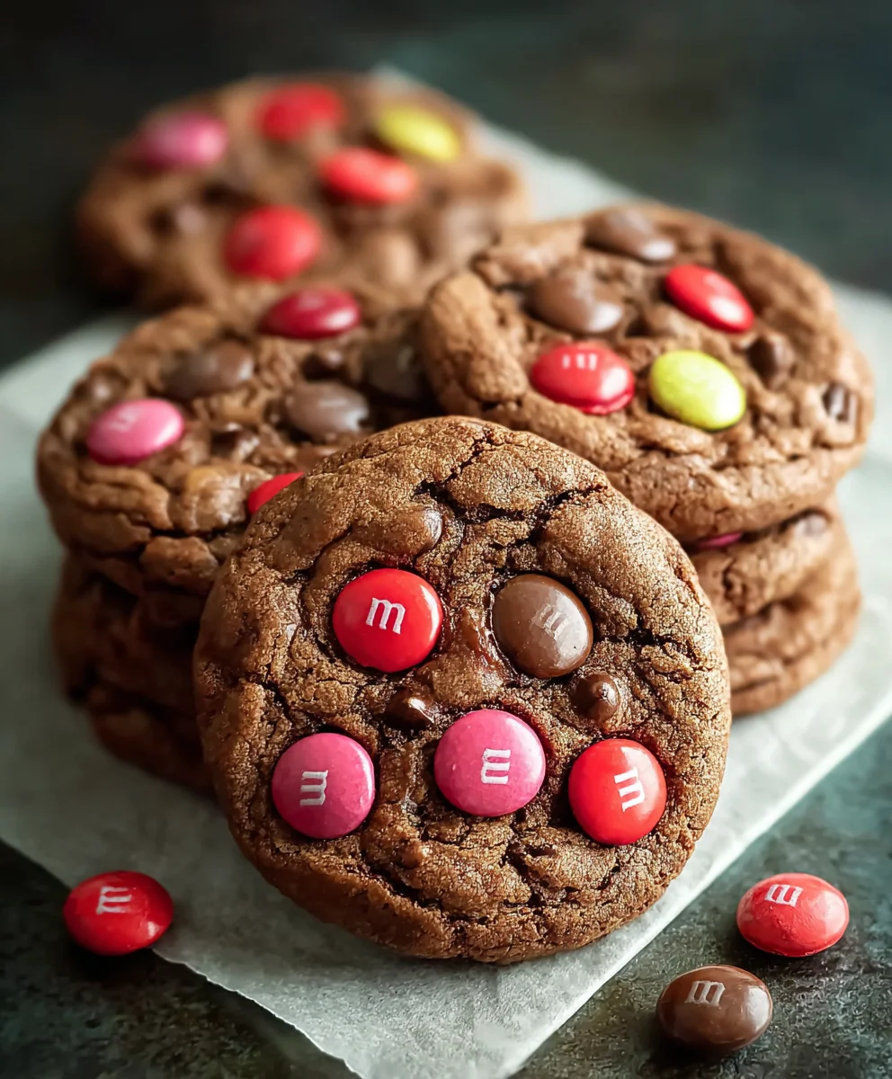 Best Chocolate M&M Cookies - Quick & Colorful Bites!