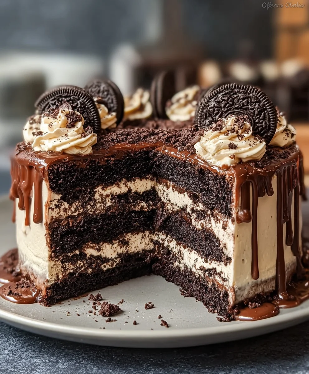 Ferrero Oreo Cake - Decadent Chocolate Delight