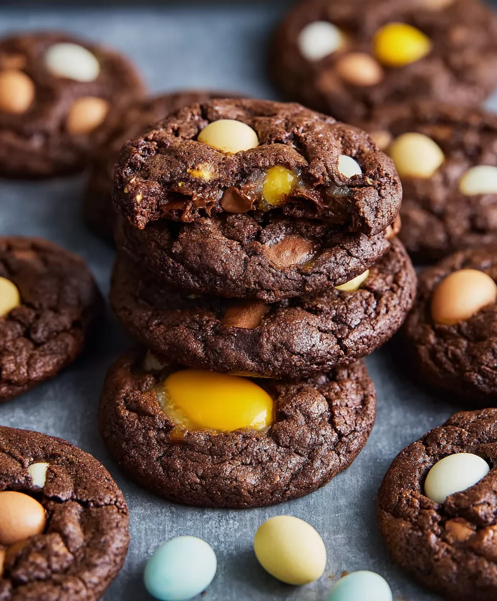 Best Mini Egg Brownie Cookies – A Fudgy Easter Treat!
