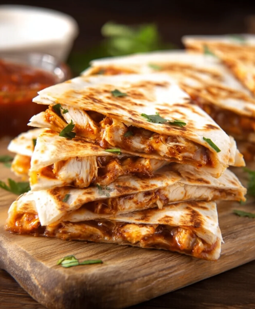 Easy Mini Chicken Quesadillas Quick Snack