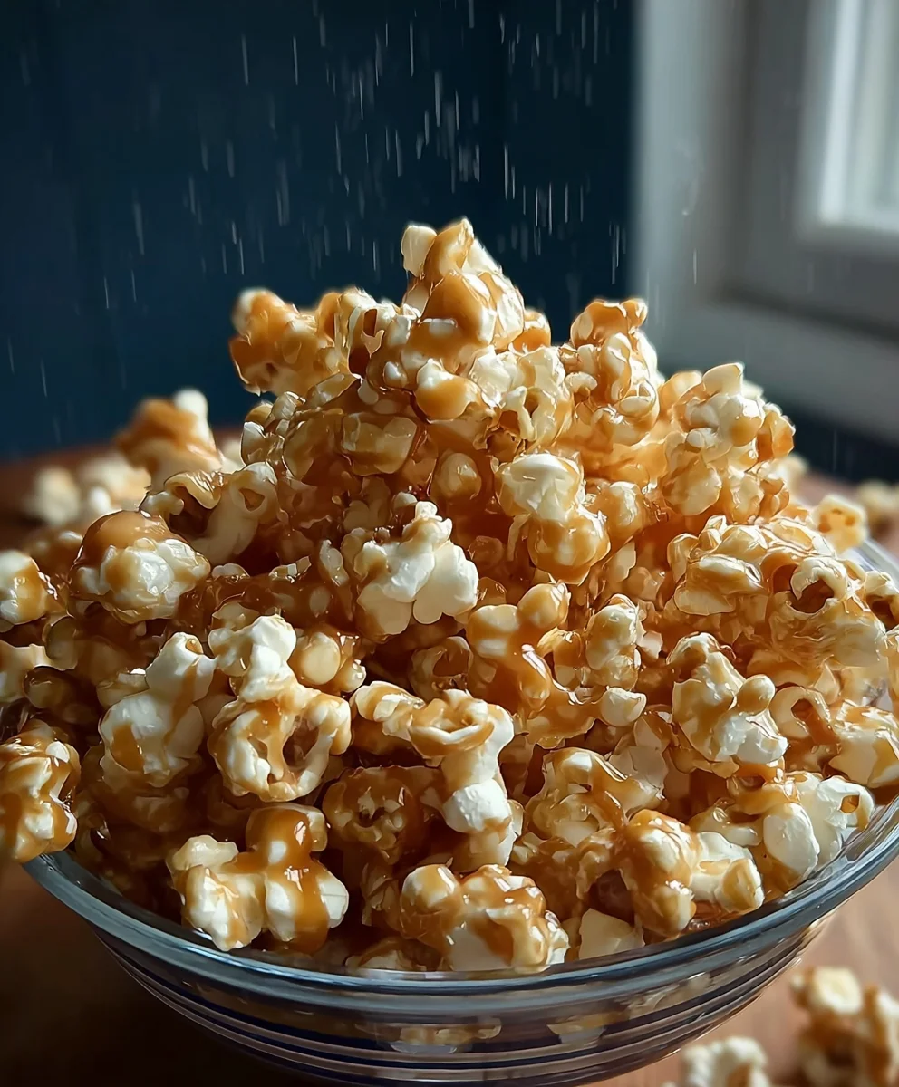 Easy Caramel Popcorn Recipe-Sweet Treat