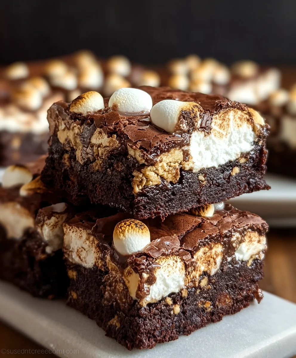 Ultimate S'mores Brownies: Gooey, Fudgy, & Irresistible!