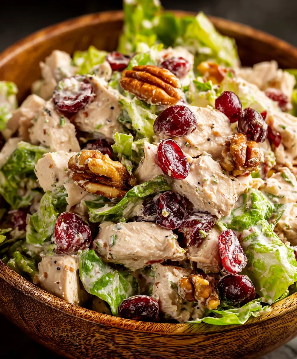 Cranberry Chicken Salad - Easy & Delicious Recipe