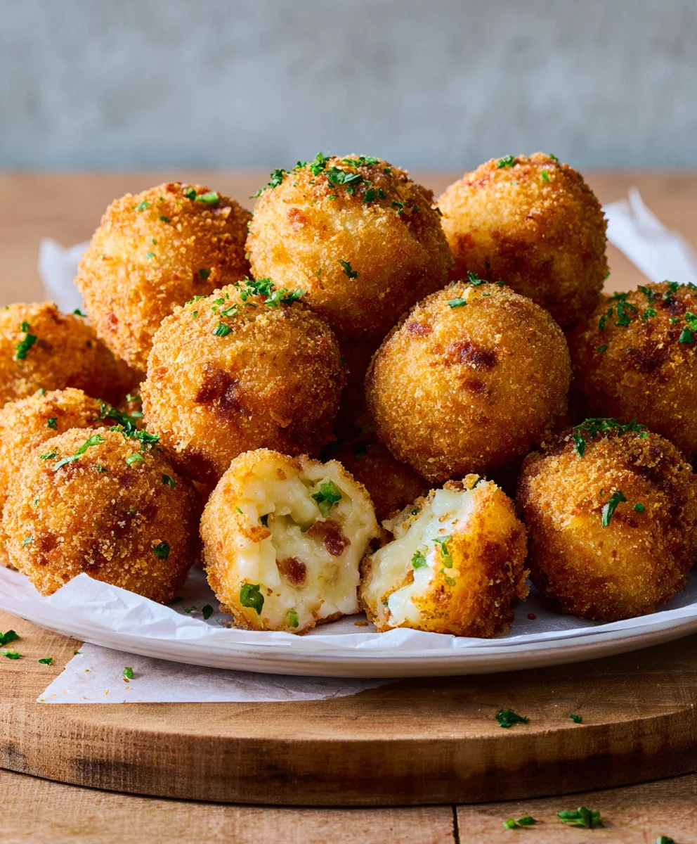 Crispy Fried Mashed Potato Balls Recipe