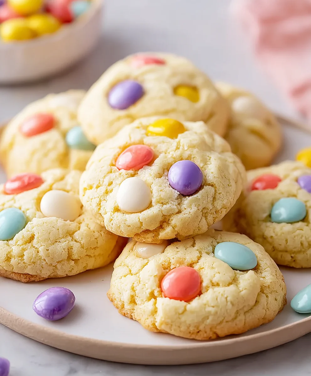 Easter Cake Mix Cookies-Easy Festive Treats