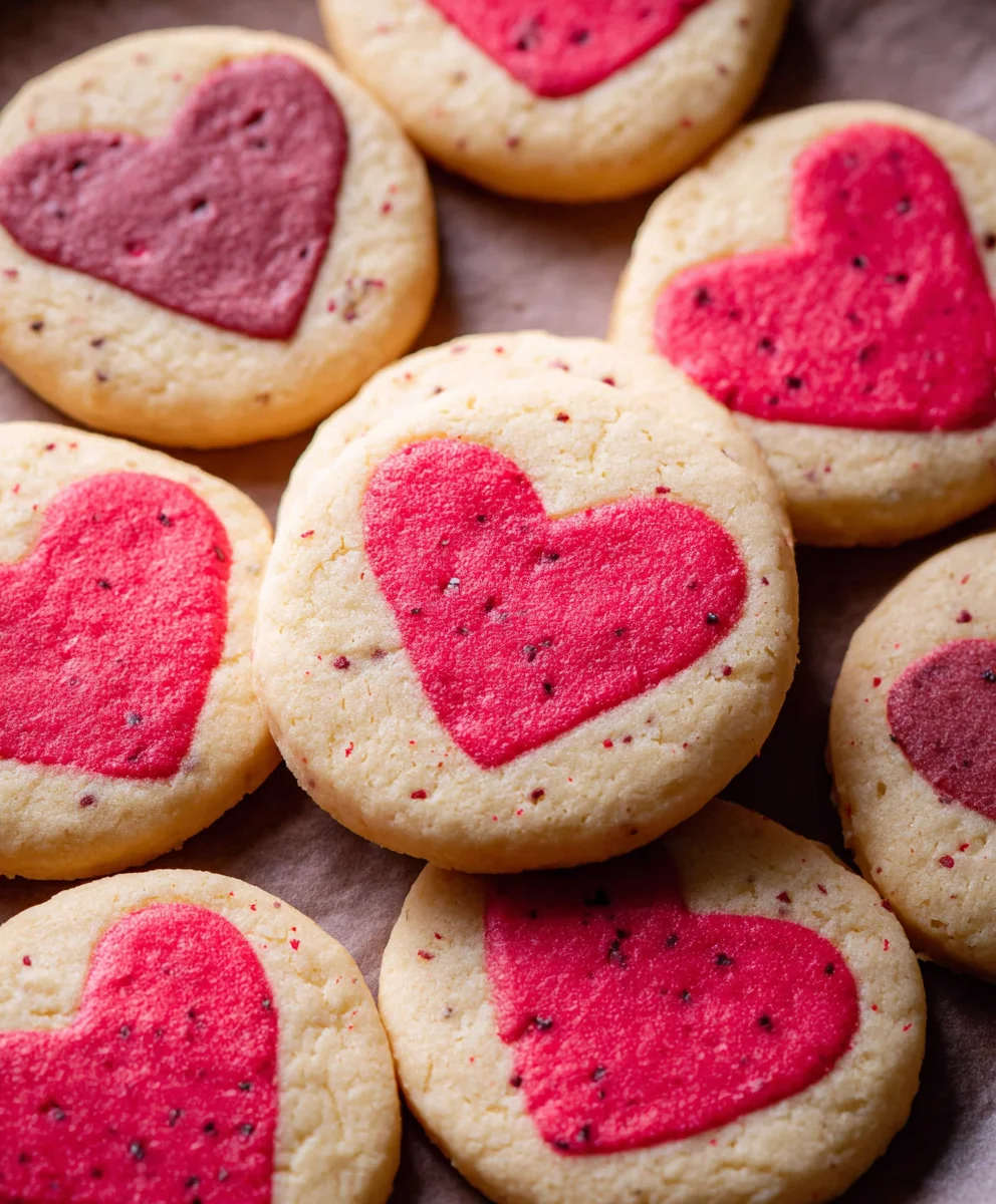 Easy Slice Bake Non-Alcoholic Valentine's Cookies