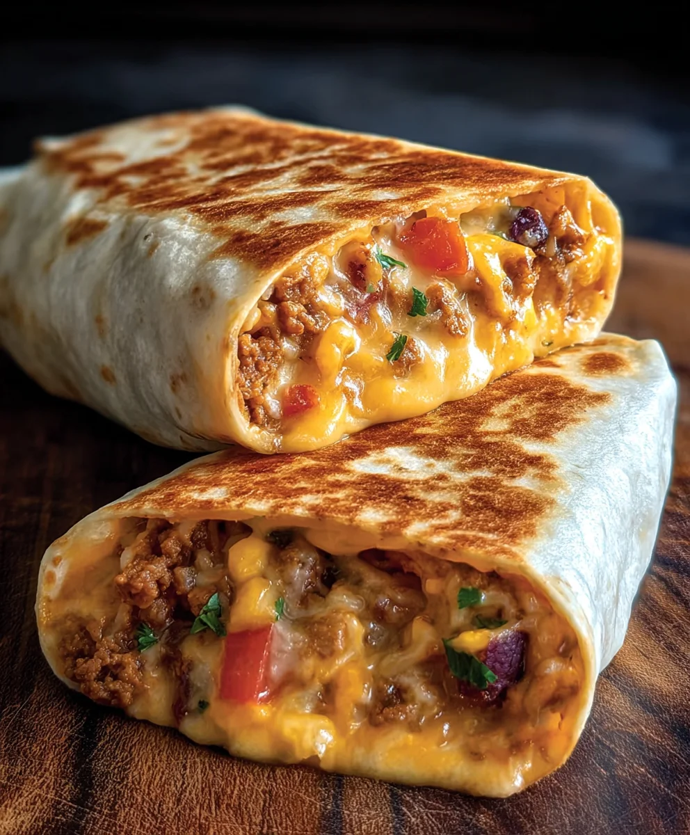 Grilled Cheese Burrito-The Ultimate Comfort Food Hack
