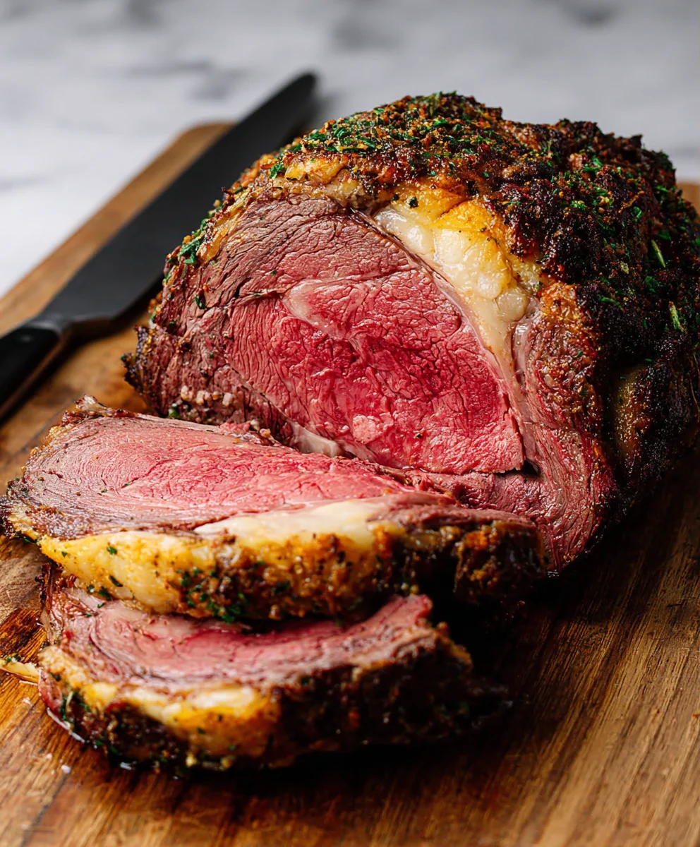 Best No Fail Prime Rib Garlic Herb Crust Recipe
