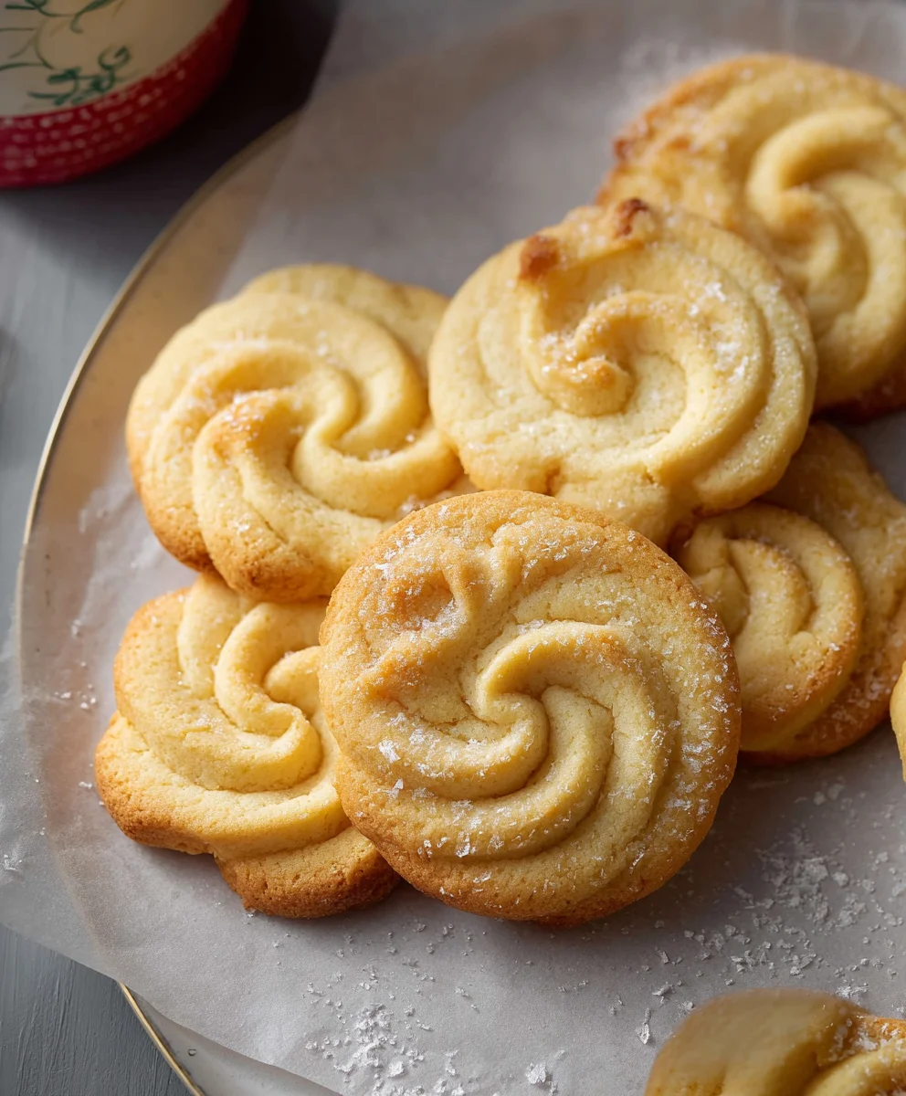 Melt-in-Your-Mouth Danish Butter Cookies Recipe