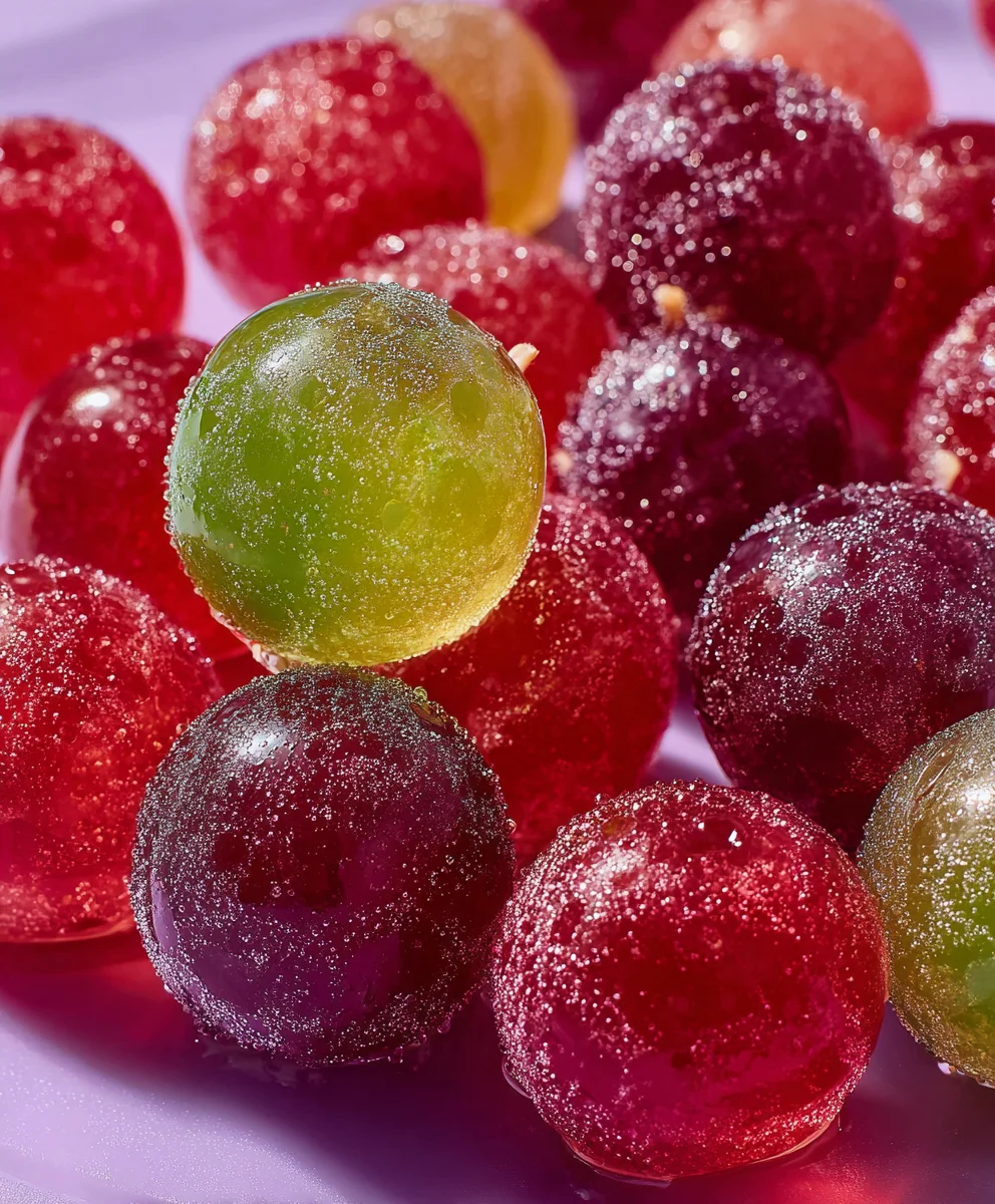 Frozen Candy Grapes Jell-O Recipe
