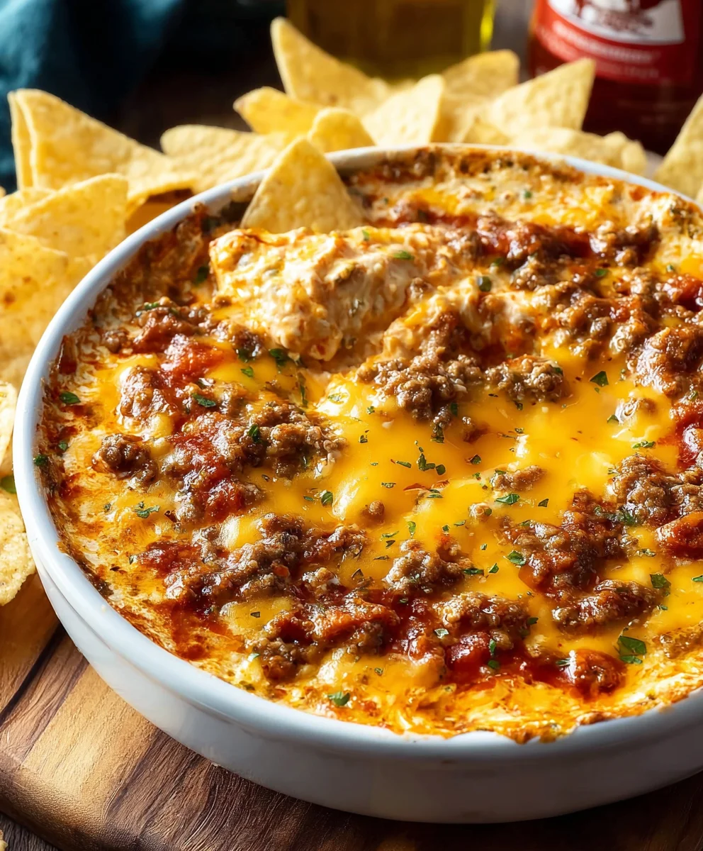 Easy Beef Football Dip Ready In Minutes