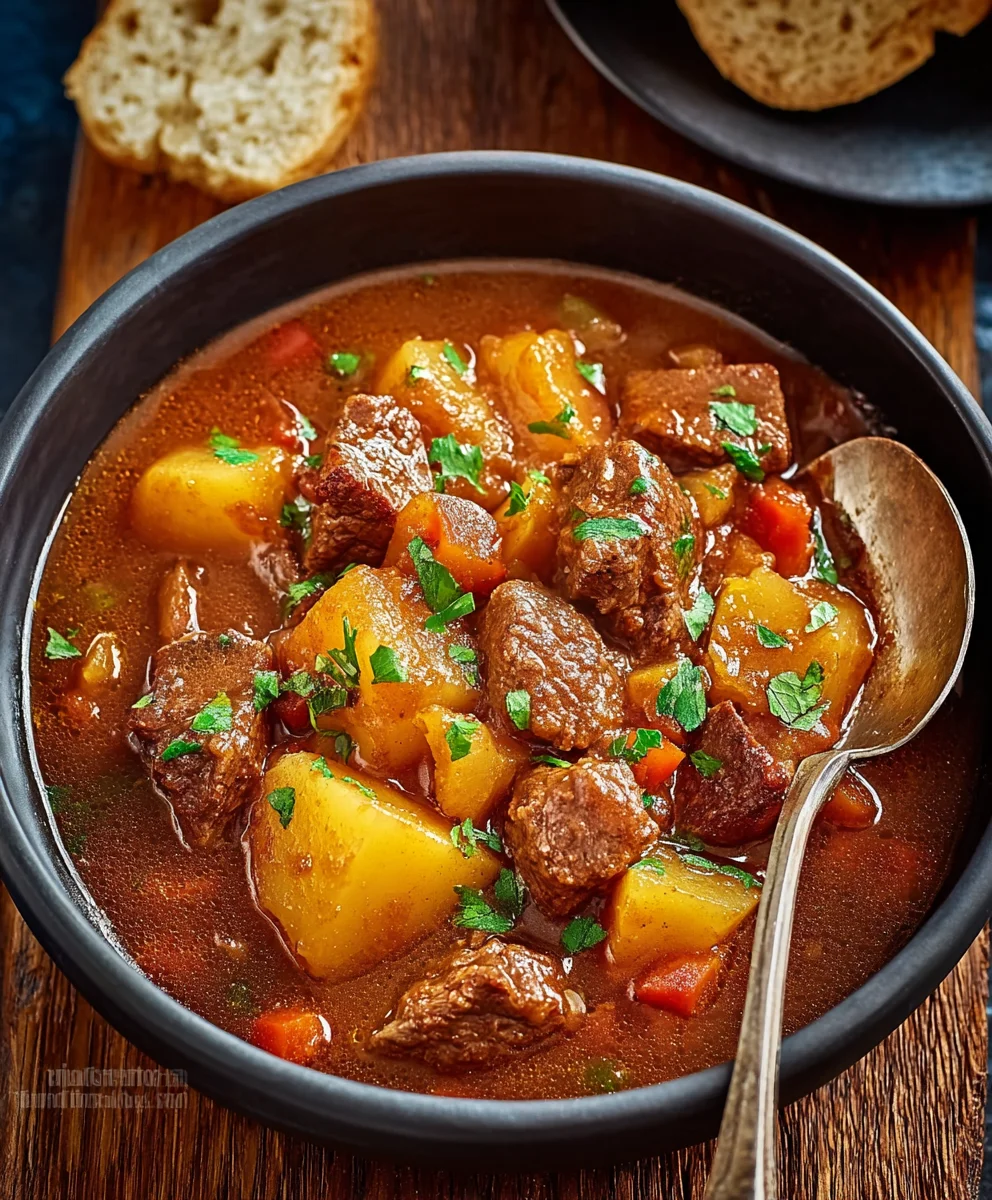 Hearty Beef Cowboy Stew - Easy Comfort Food