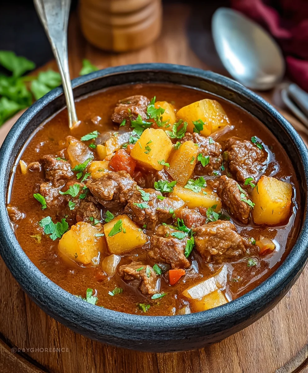 Hearty Beef Cowboy Stew - Easy Comfort Food