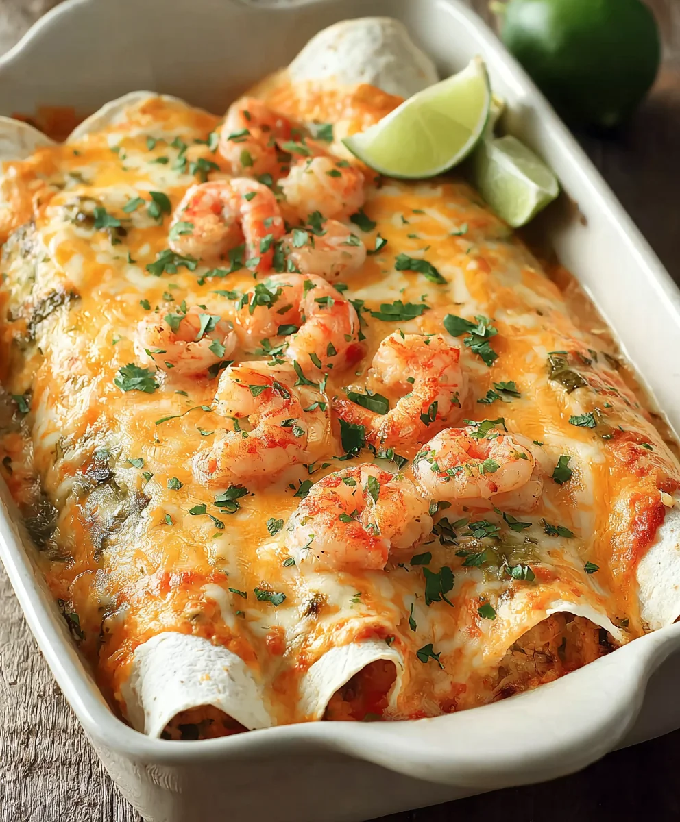 Easy Shrimp Enchiladas Recipe - Delicious & Quick
