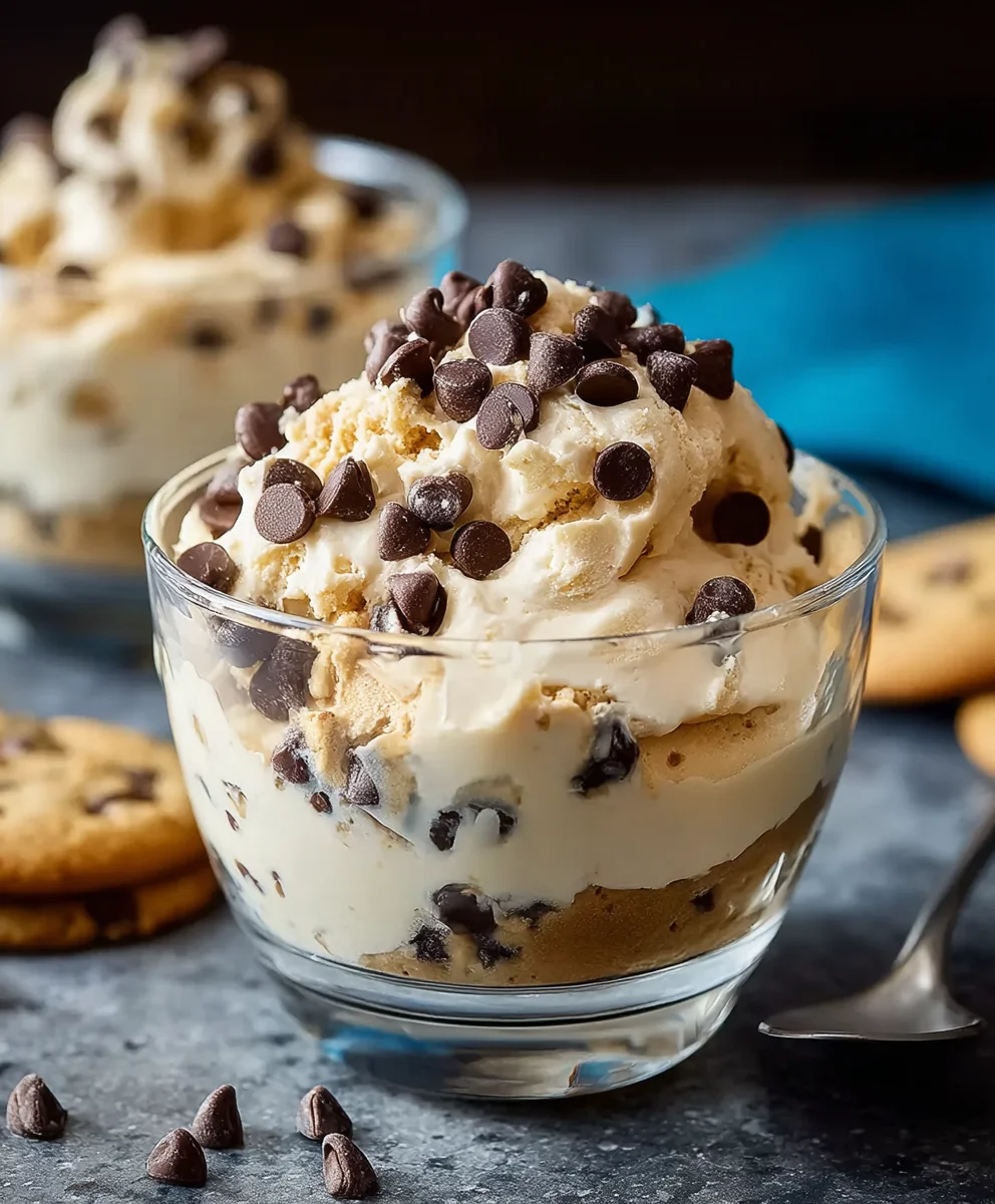 Delicious Cookie Dough Pudding Recipe-Easy Dessert