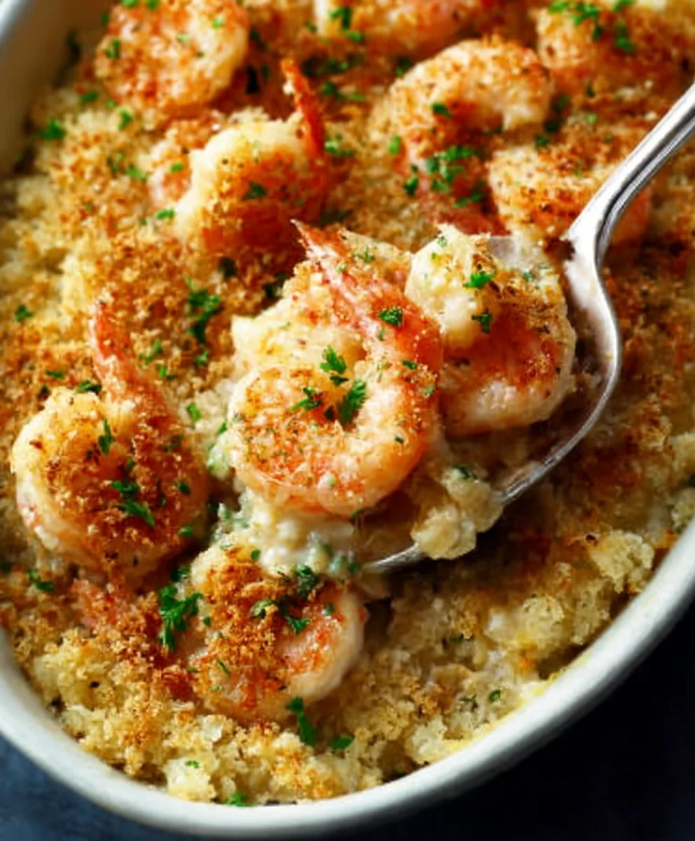Easy Shrimp Casserole - Delicious Weeknight Meal