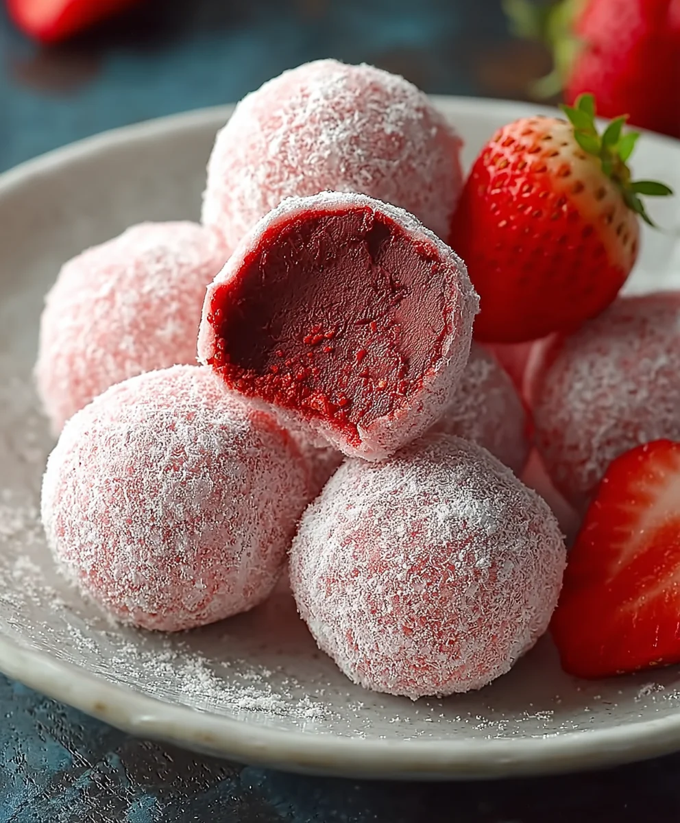 Delicious Strawberry Truffles - Easy No-Bake Treat