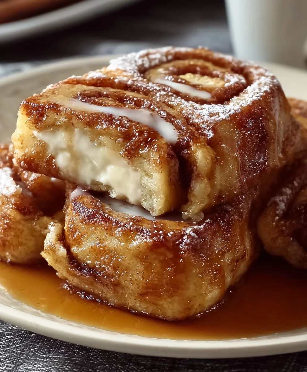 Cinnamon Roll French Toast-Easy Morning Treat