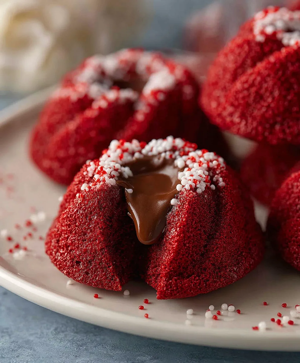 Hershey's Red Velvet Blossoms-Easy Cookie Recipe