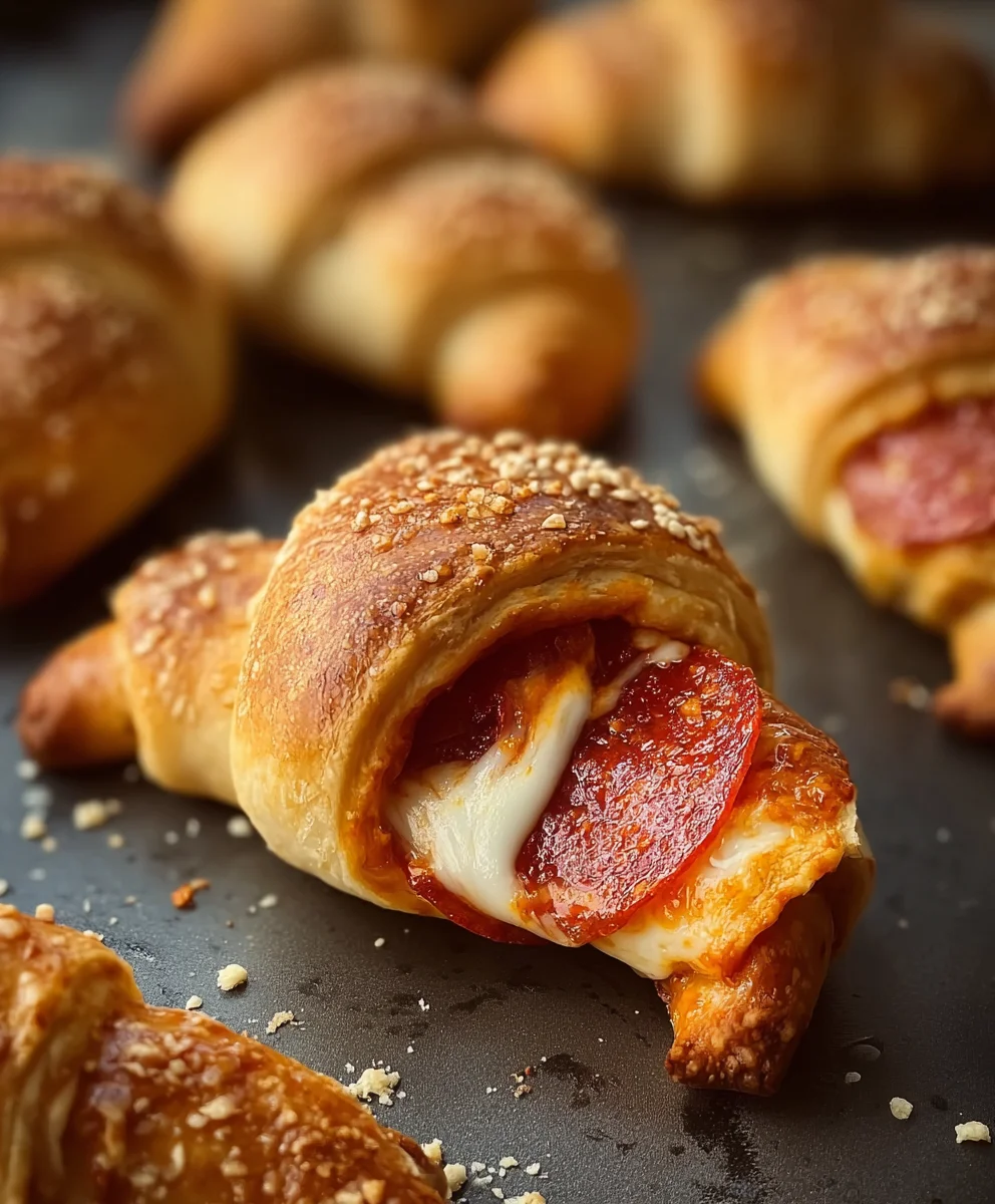 Beef Beef Pepperoni Crescent Rolls- Easy Savory Bites