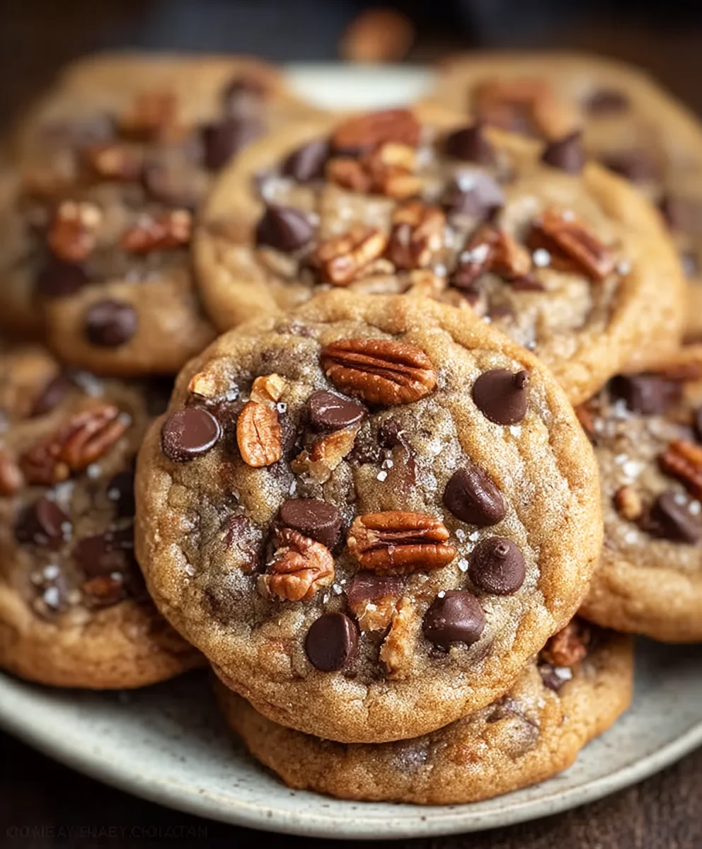 Praline Chocolate Chip Cookies - Ultimate Sweet Treat
