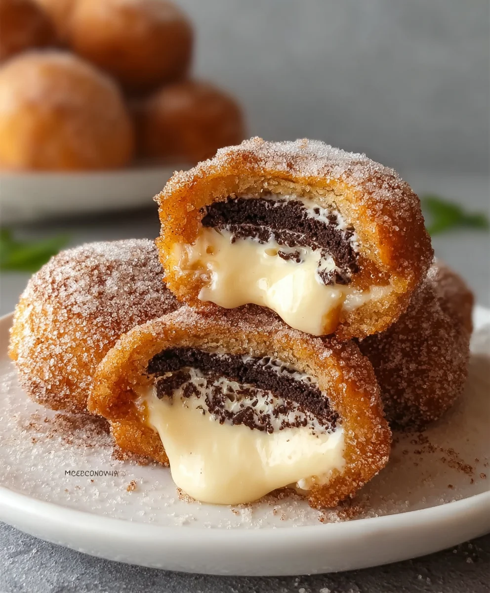 Churro Fried Oreos-Easy Dessert Recipe