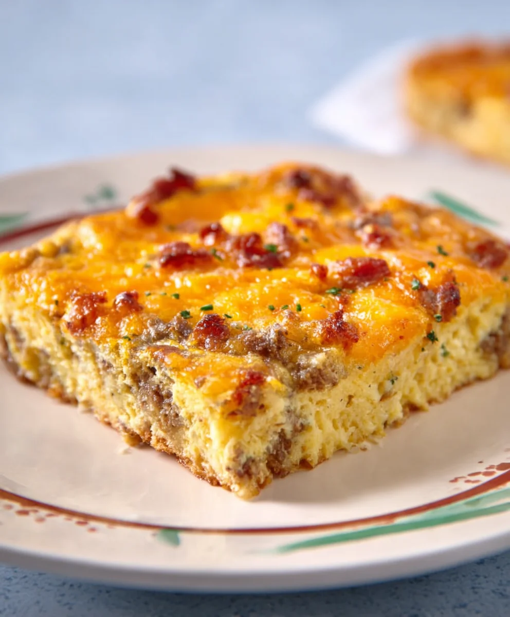 Easy Breakfast Casserole Recipe-Hearty & Delicious
